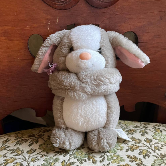 Vintage Hallmark Hugging Bunny - Picture 1 of 15